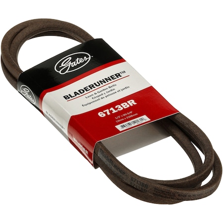 Gates 6713BR Classical V-Belt, 90.22 in Outside Length, 1/2 in Top Width, 9 millimeters Thickness 6713BR